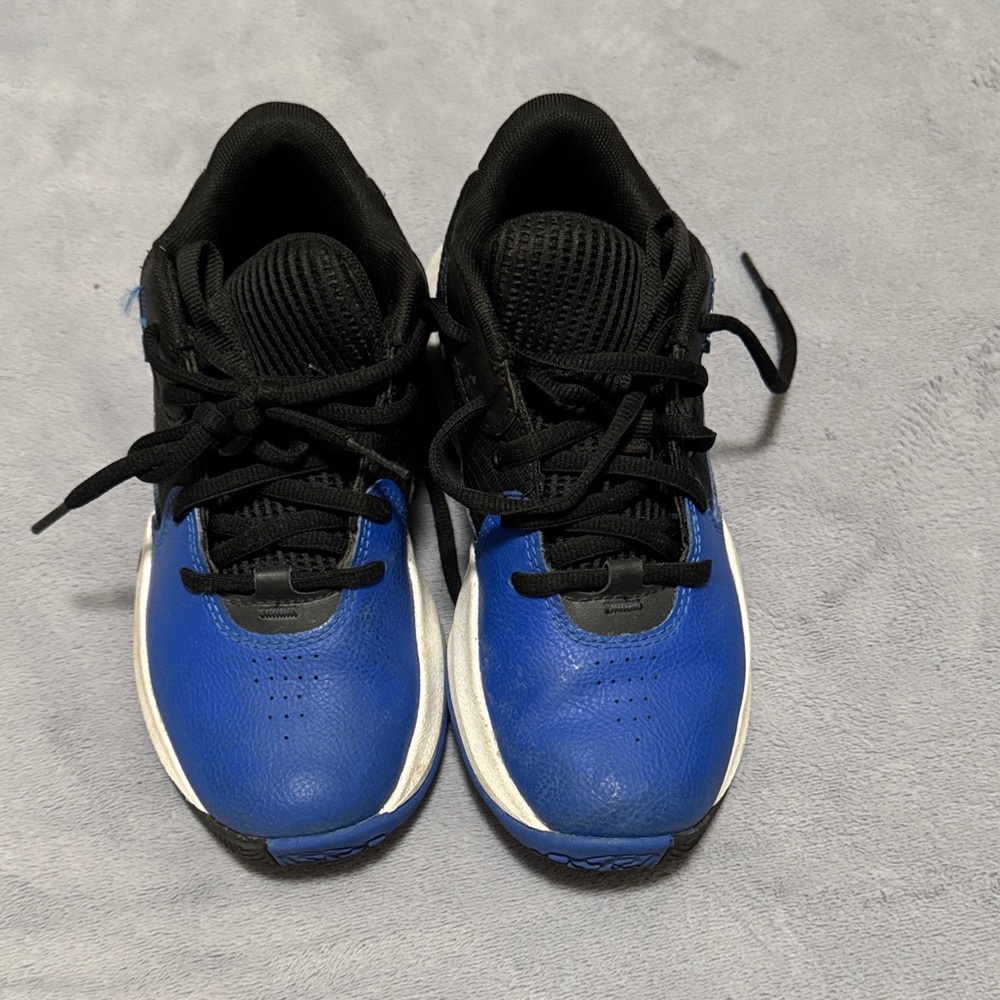 Under Armour Kids' Blue and Black Sneakers